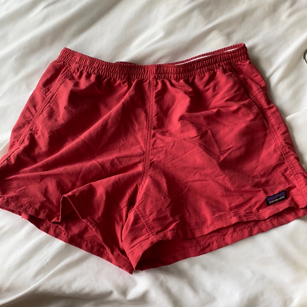 Patagonia red shorts size medium